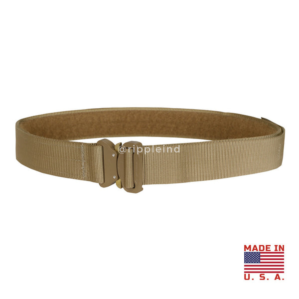 Condor - Tan - Cobra Tactical Belt w/Interior Loop - CLEARANCE 