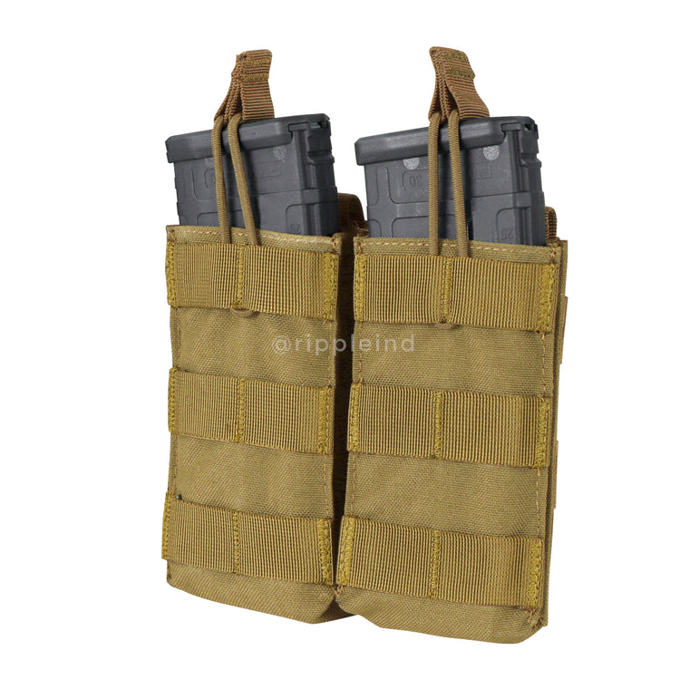Condor - Coyote Brown - Double Open Top M4 Pouch