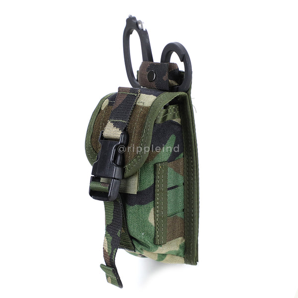 High Speed Gear Bleeder/Blowout Pouch - MOLLE Medical Pouch For Trauma Shears (Woodland Camo) - View #5