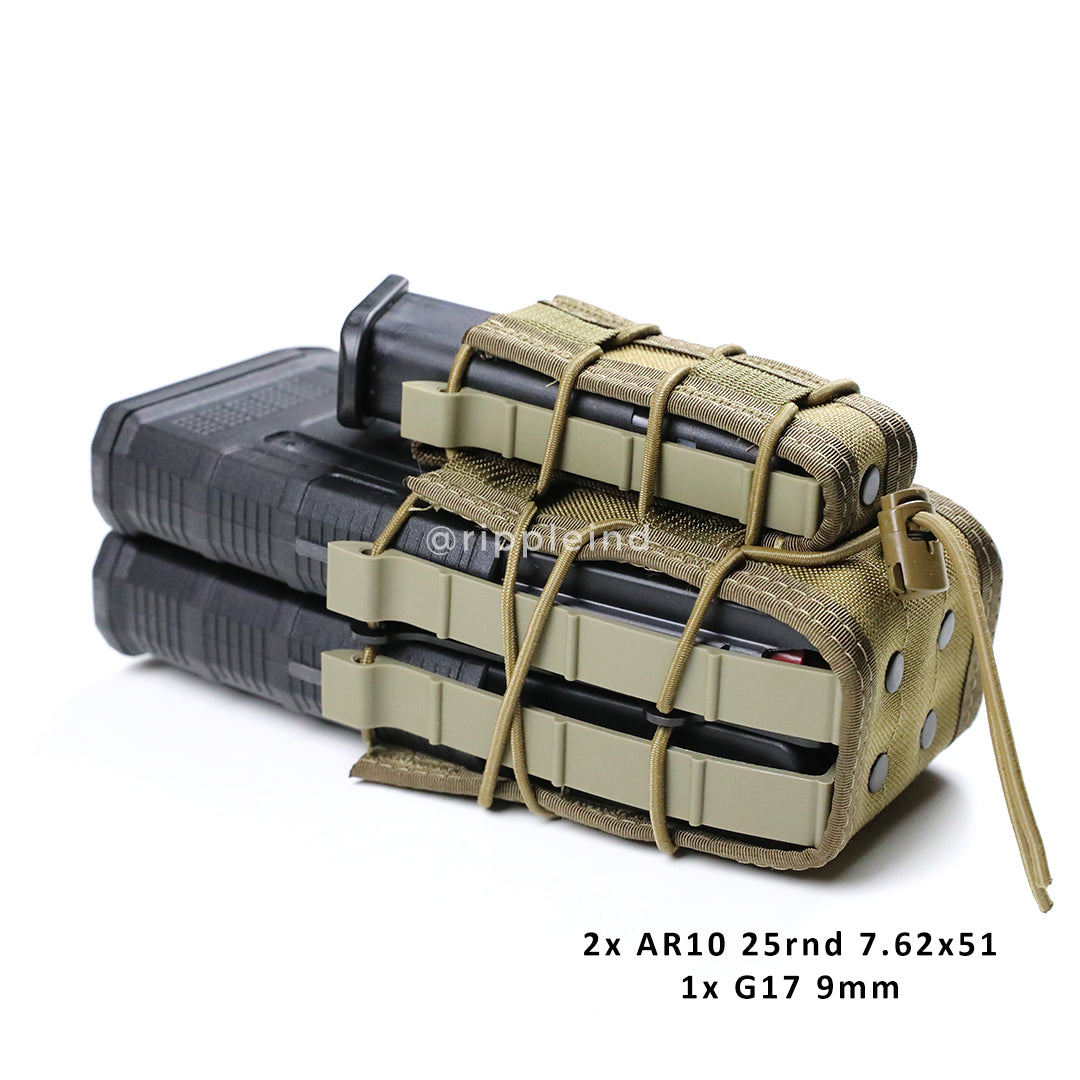 HSGI - Multicam Black - X2RP Taco Mag Pouch