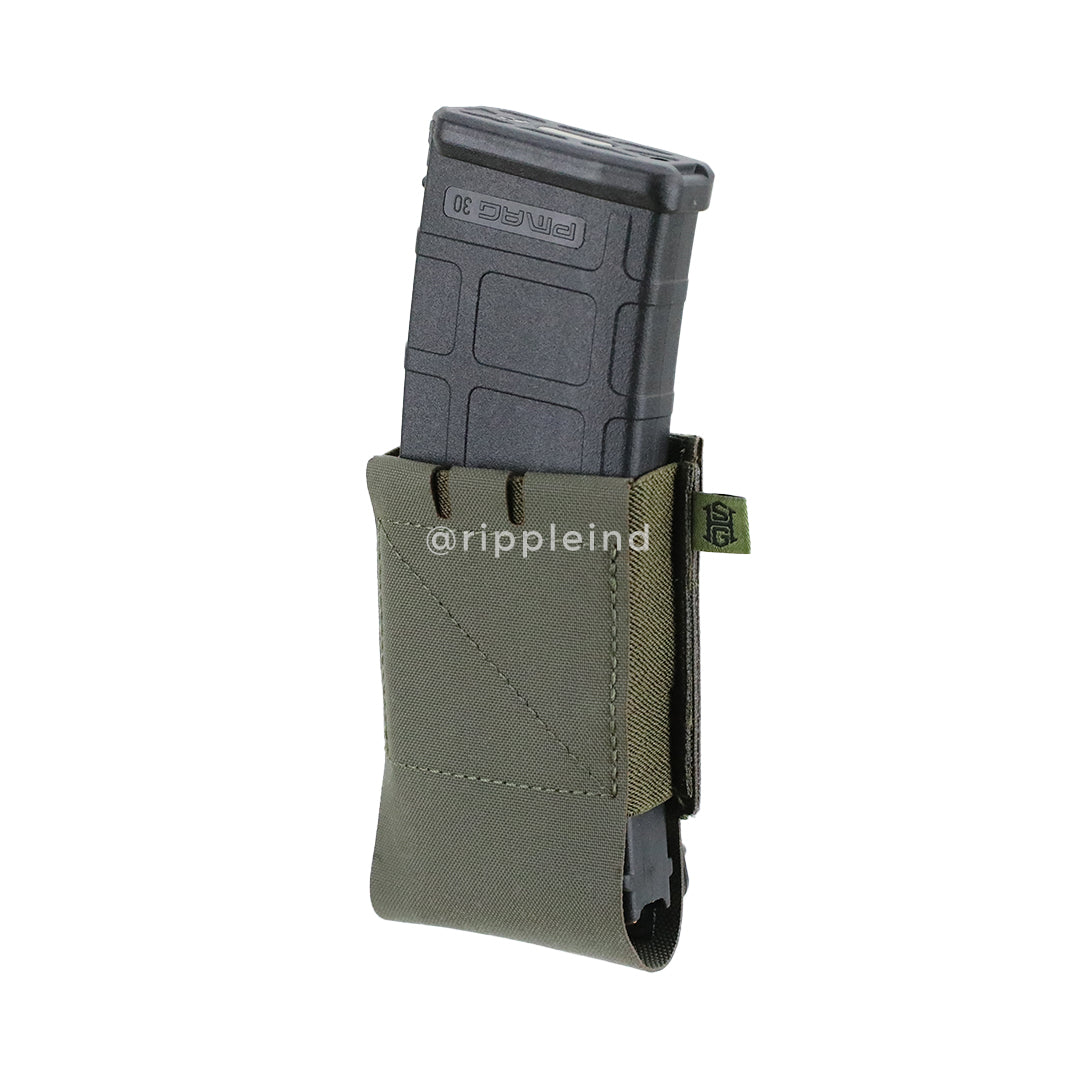 ☆sweetch☆ MULTI POUCH 003 Olive Green CT-092-OL HSGI - Olive - Elastic Rifle Mag Pouch - Ripple Industries Ltd.