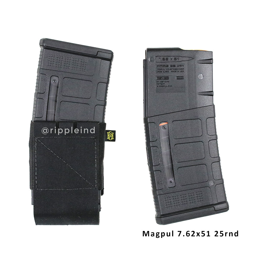 HSGI - Black - Elastic Rifle+ Mag Pouch