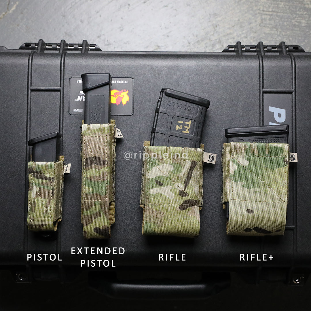 HSGI - Multicam Black - Elastic Rifle+ Mag Pouch