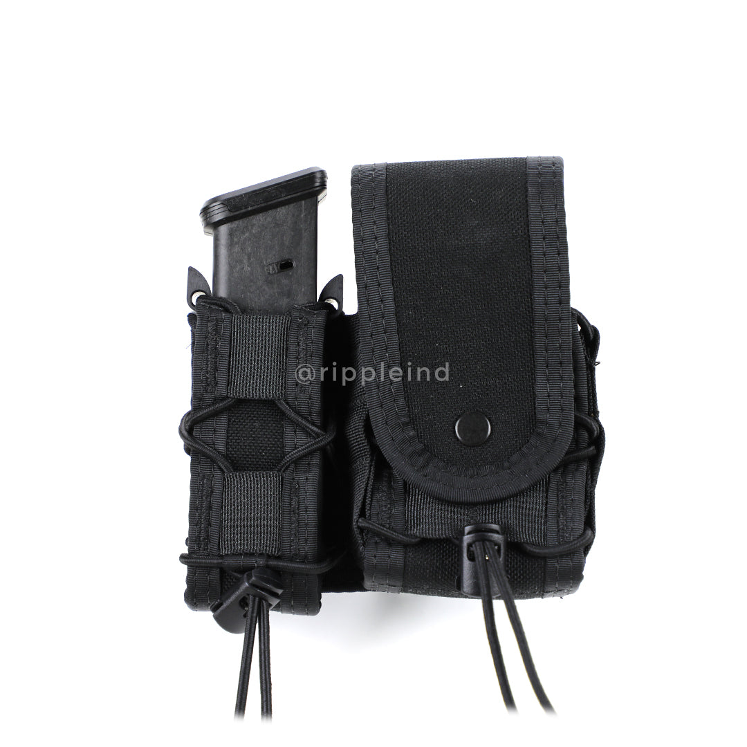 HIGH SPEED GEAR LEO TACO CUFF & PISTOL MAG COMBO This open-top
