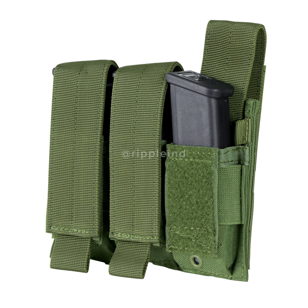 Condor - Olive Drab - Triple Pistol Mag Pouch