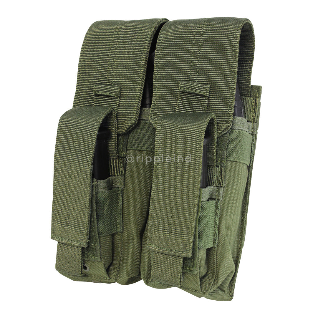 Condor - Olive - Double AK Kangaroo Mag Pouch