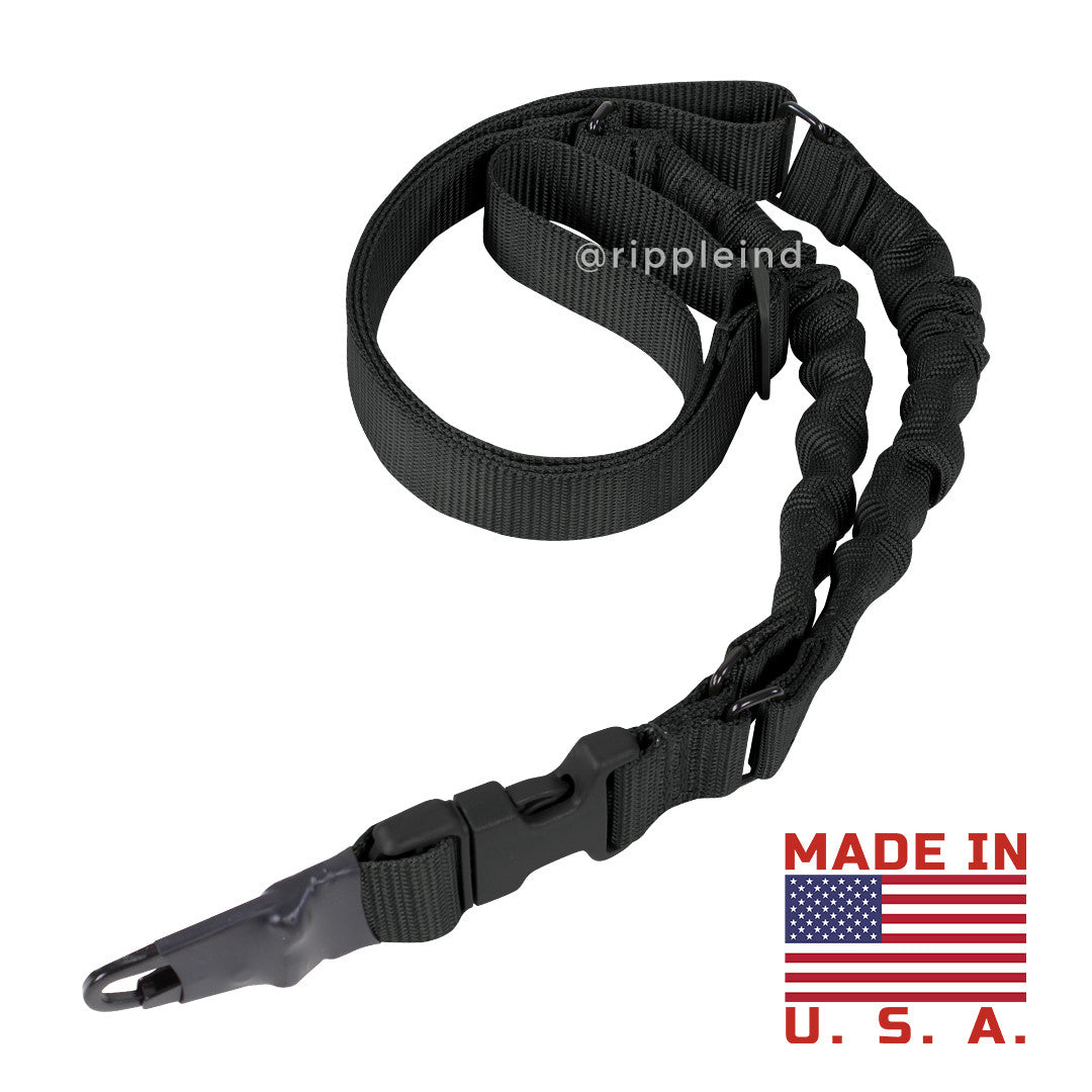 Condor - Black - One Point Double Bungee - Adder Sling