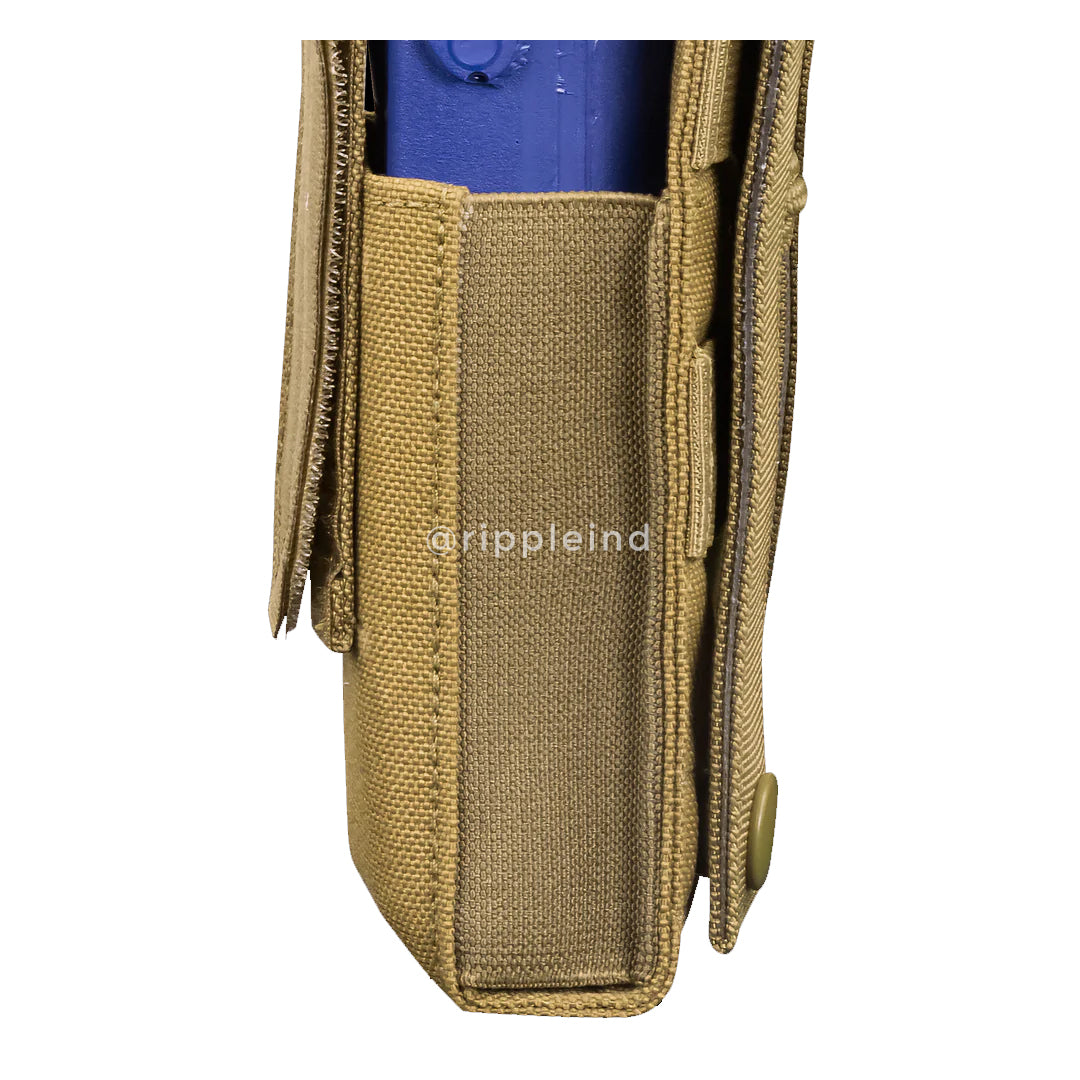 CONDOR Radio Pouch - Black Tactical Molle Pouch For Communication Equipment