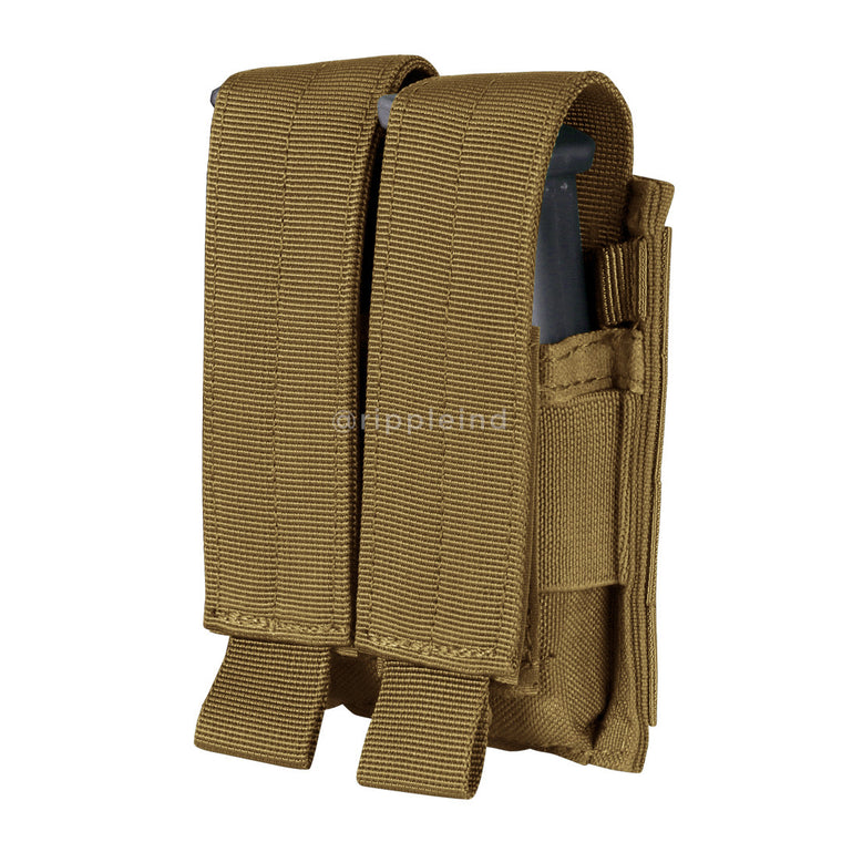 Condor - Coyote Brown - Double Pistol Mag Pouch
