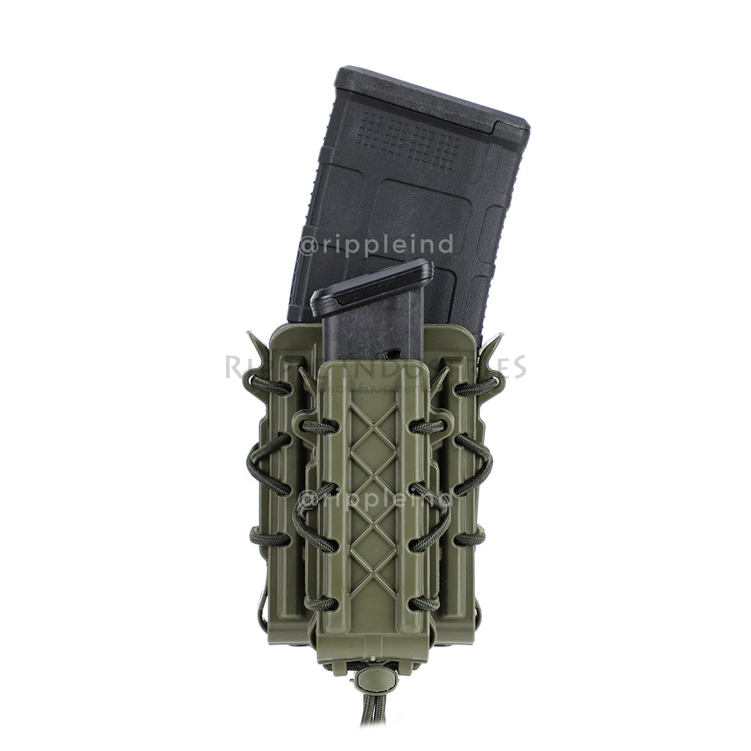 HSGI - Olive - Polymer Double Decker Taco Mag Pouch - CLEARANCE